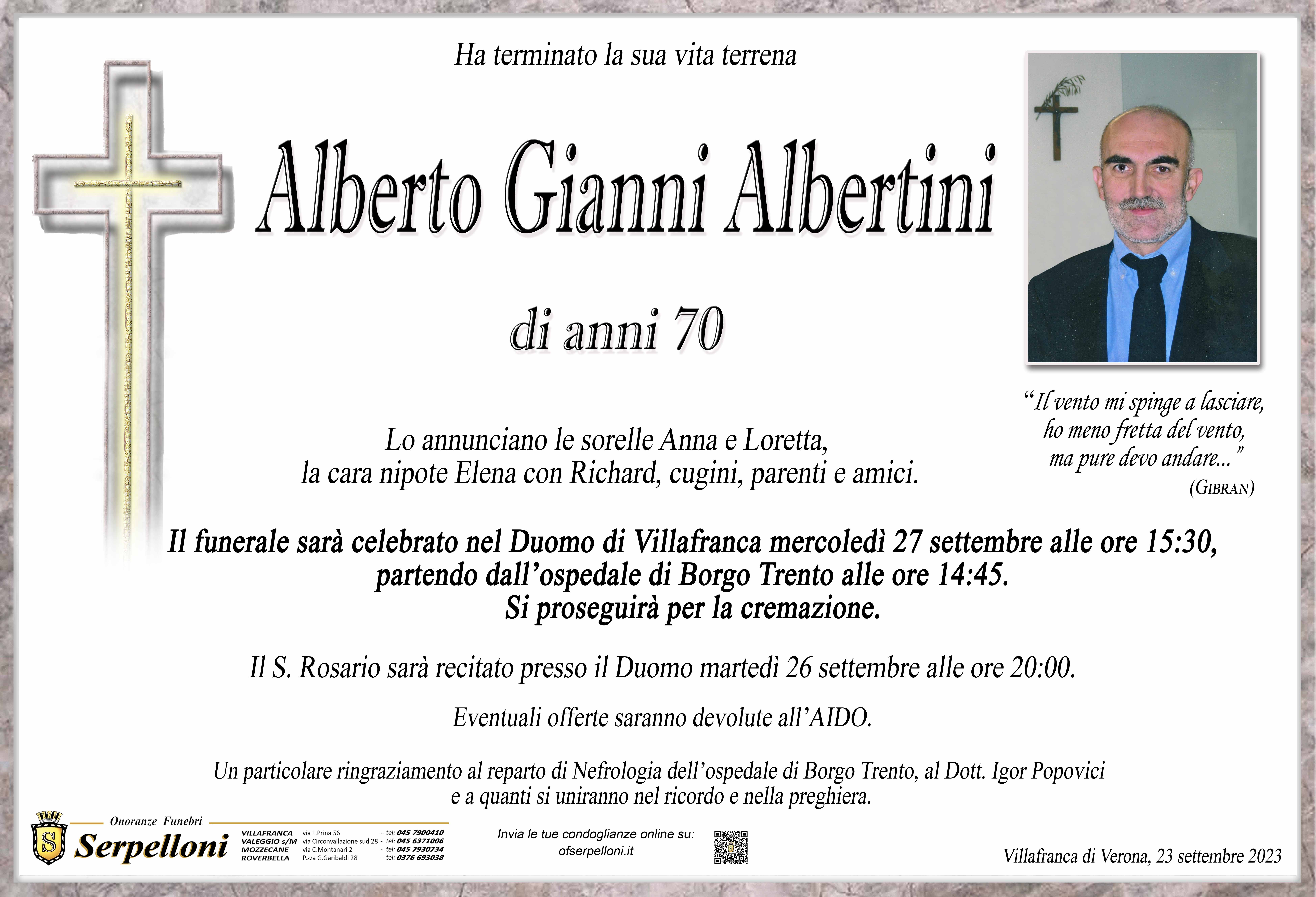 Scopri di più sull'articolo Alberto Gianni Albertini