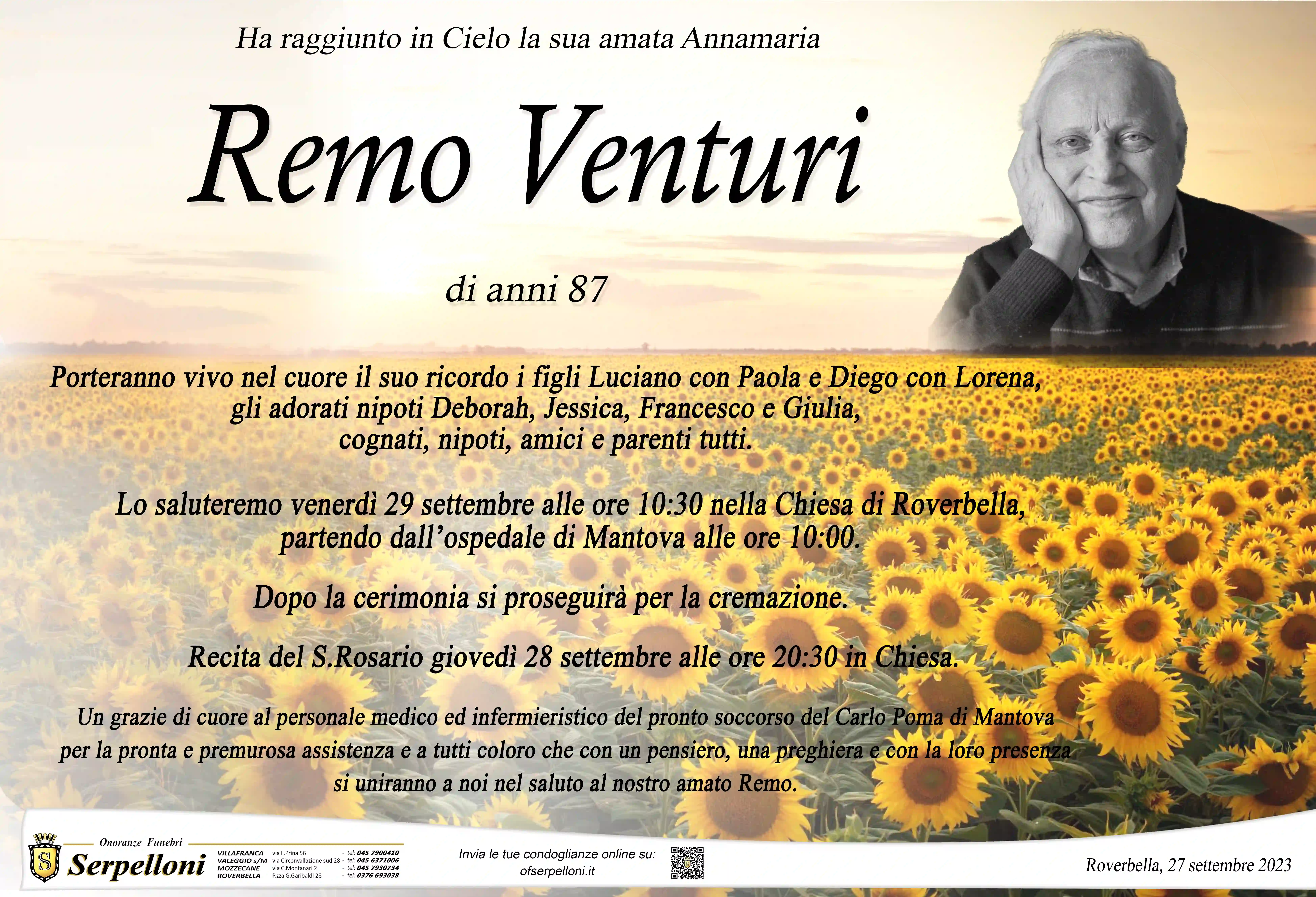 Scopri di più sull'articolo Venturi Remo