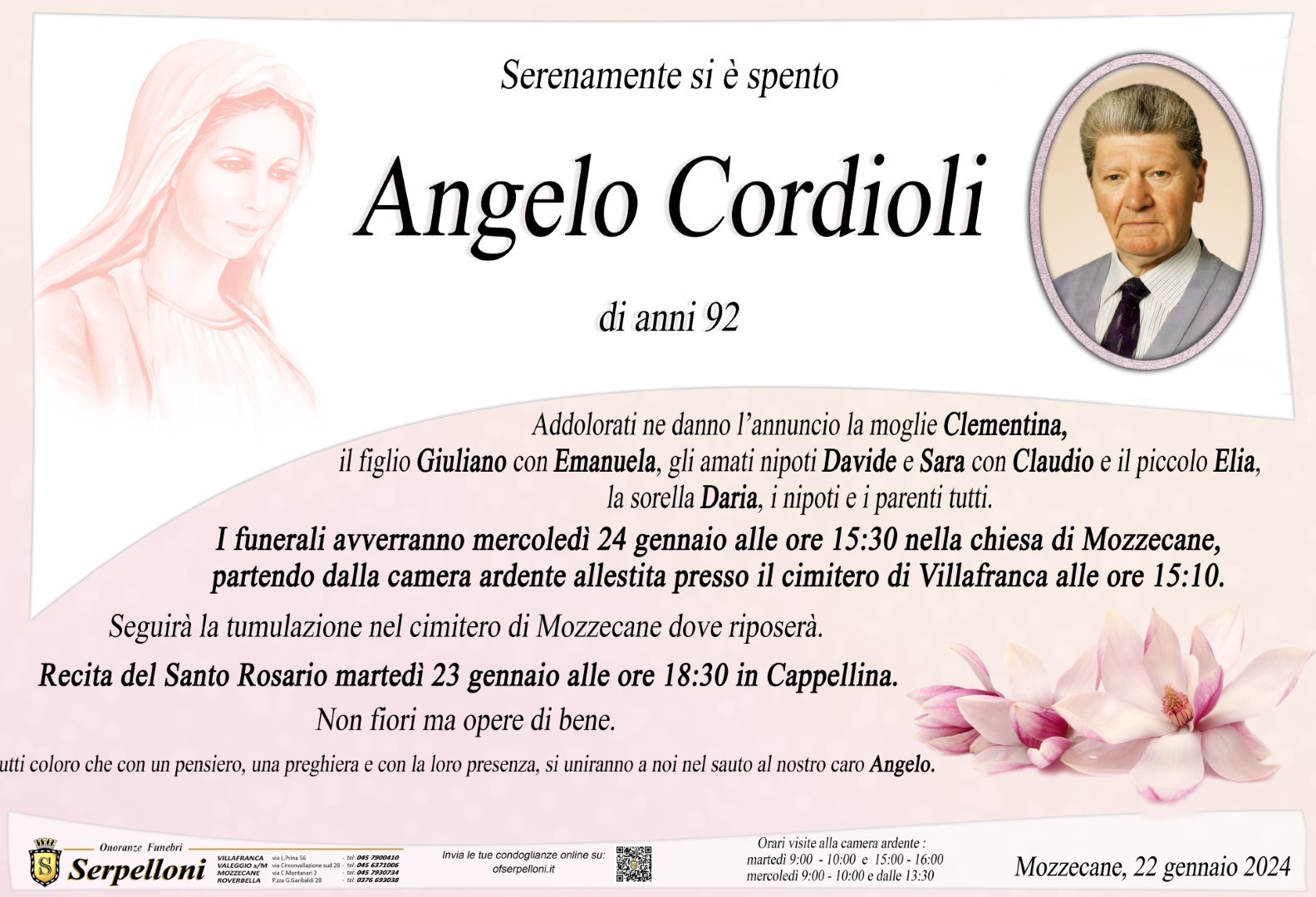 Scopri di più sull'articolo Angelo Cordioli