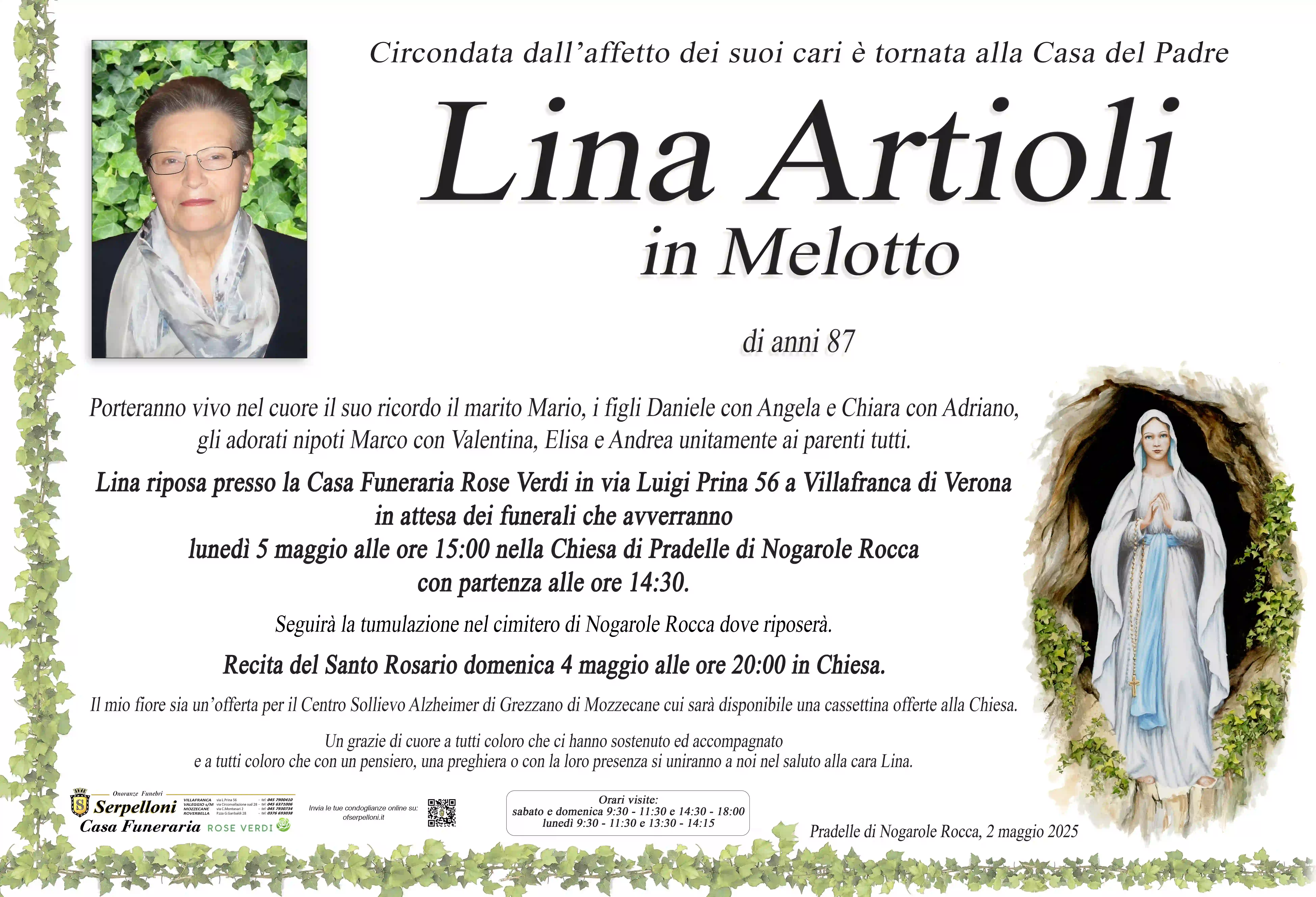 Scopri di più sull'articolo Lina Artioli