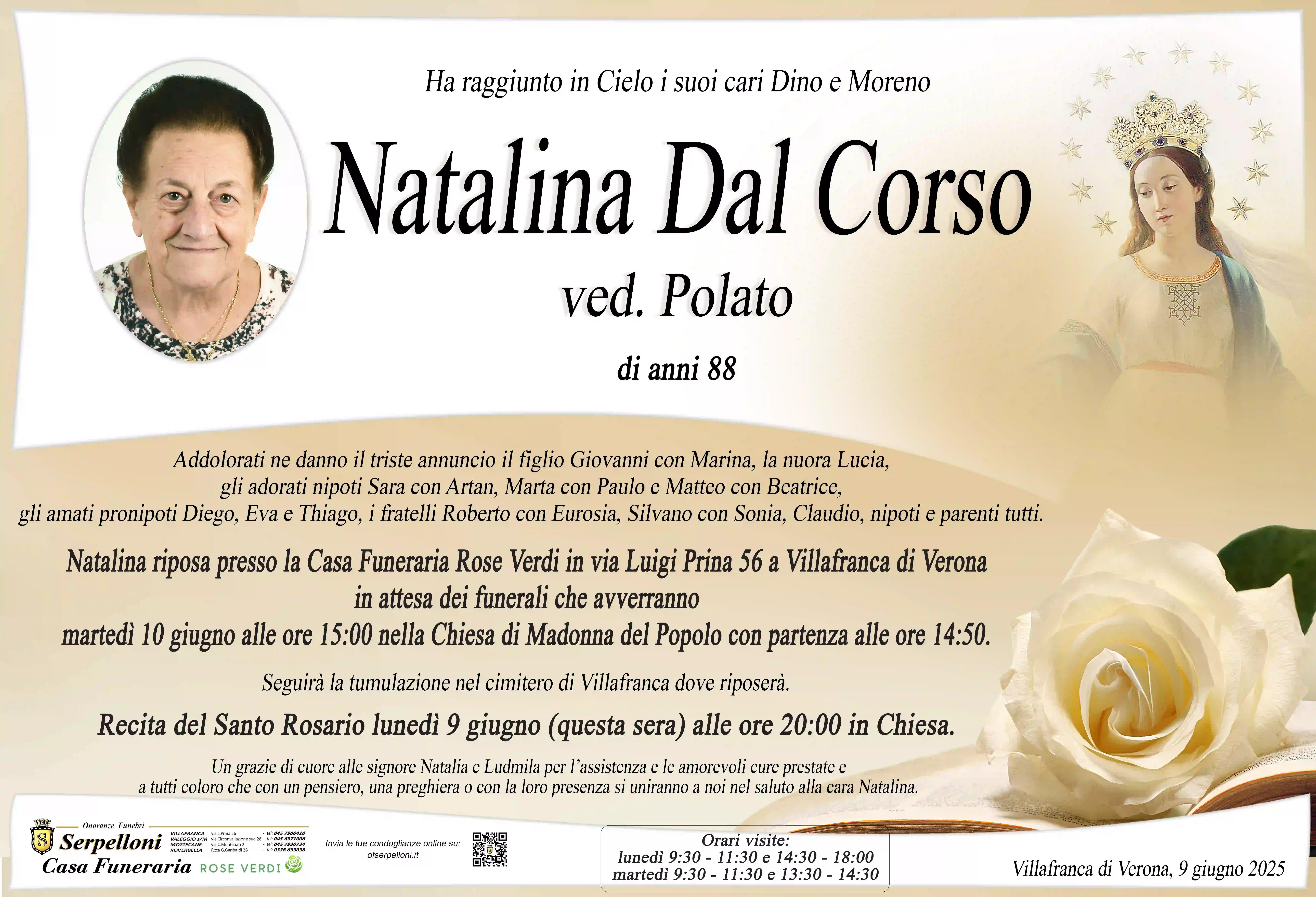 Scopri di più sull'articolo Natalina Dal Corso