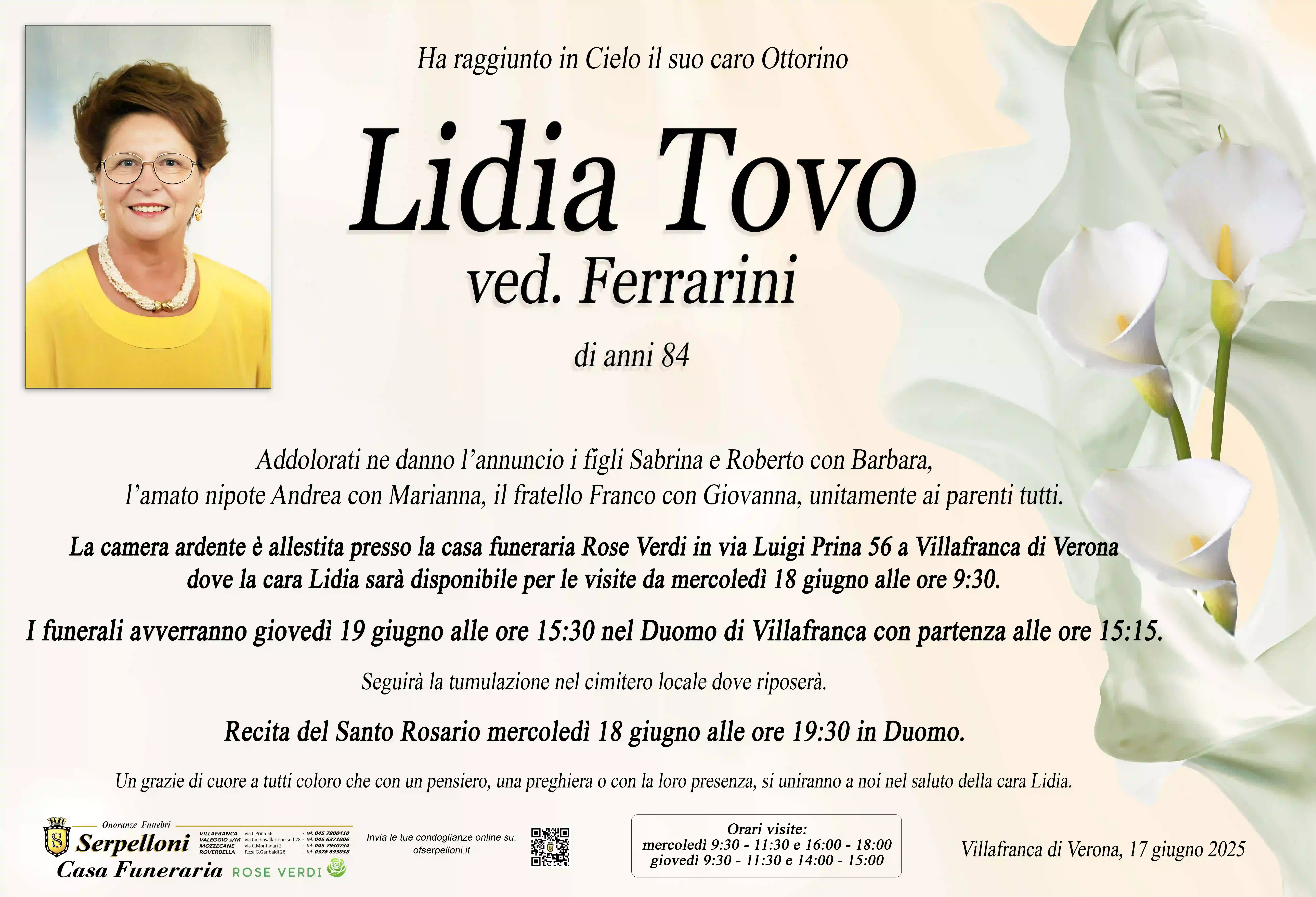Scopri di più sull'articolo Lidia Tovo
