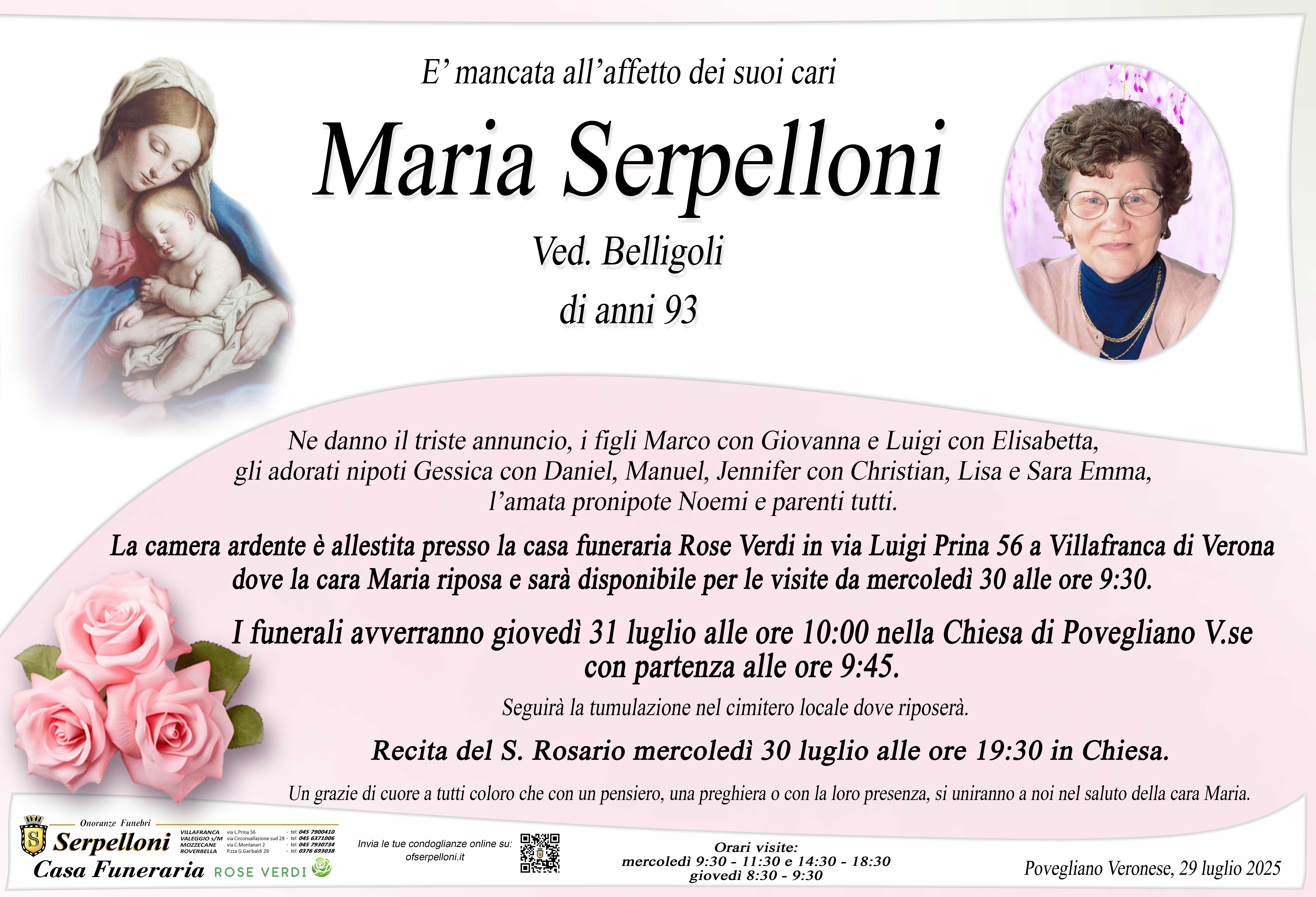 Scopri di più sull'articolo Maria Serpelloni