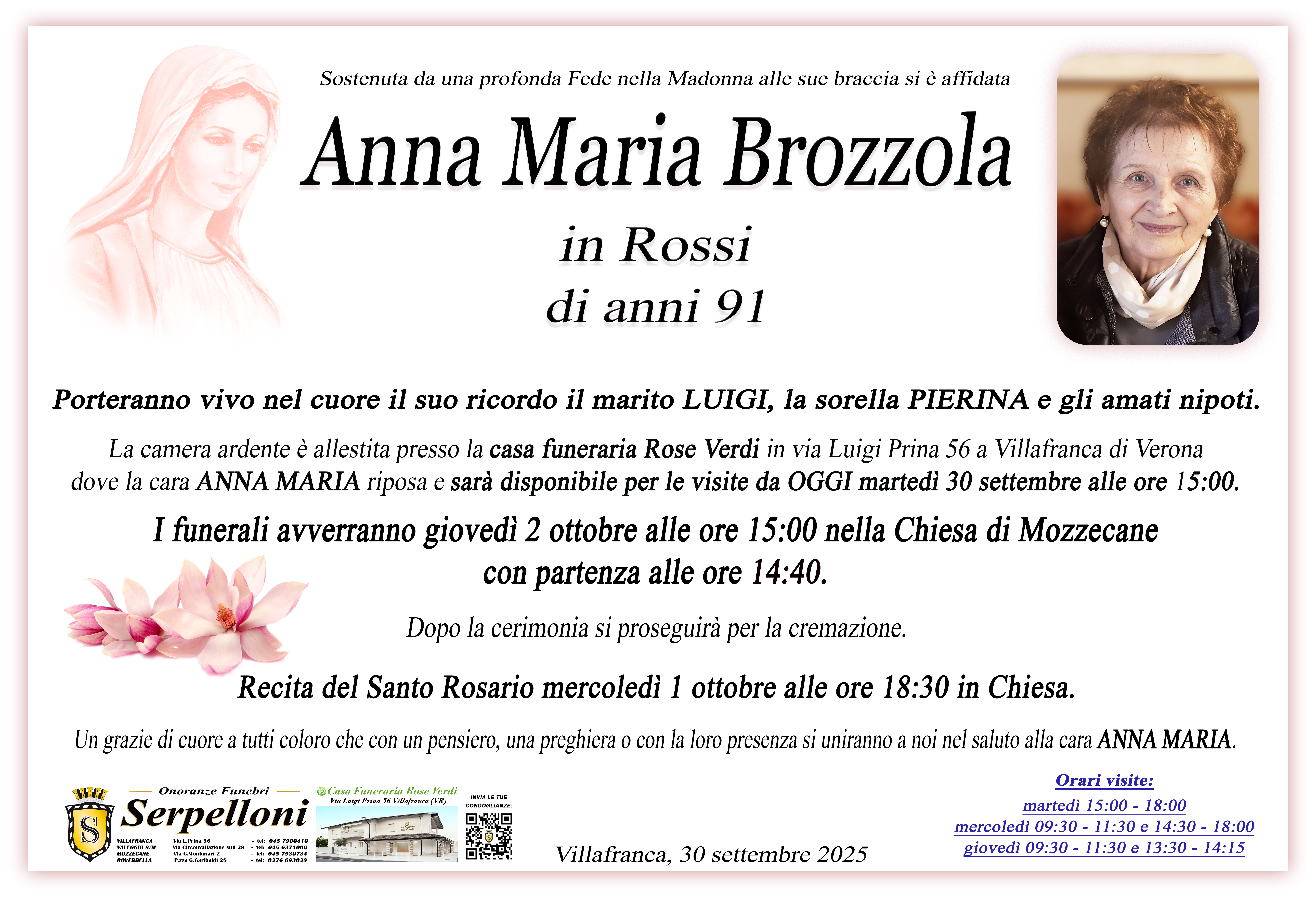 Scopri di più sull'articolo Anna Maria Brozzola