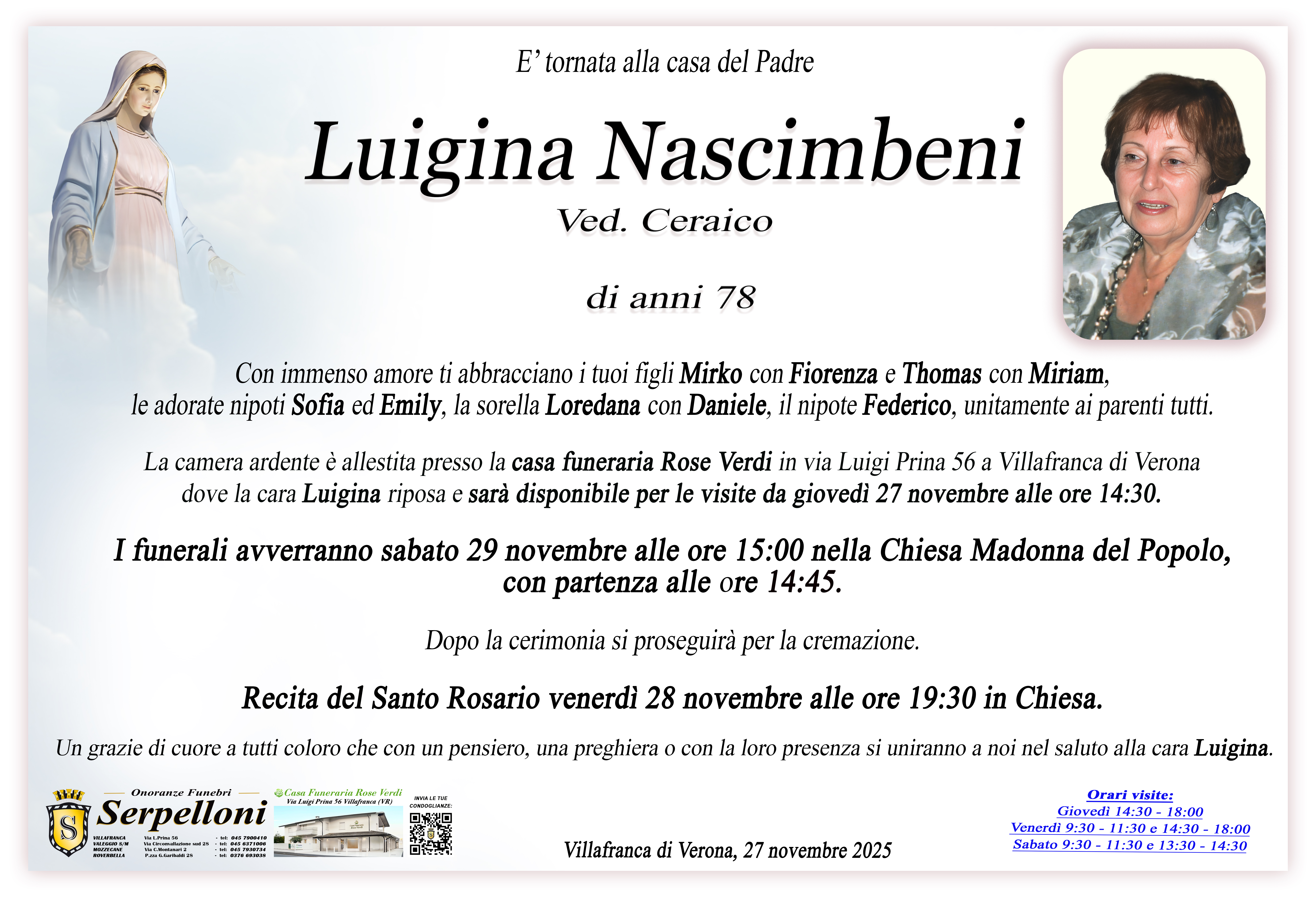 Scopri di più sull'articolo Luigina Nascimbeni