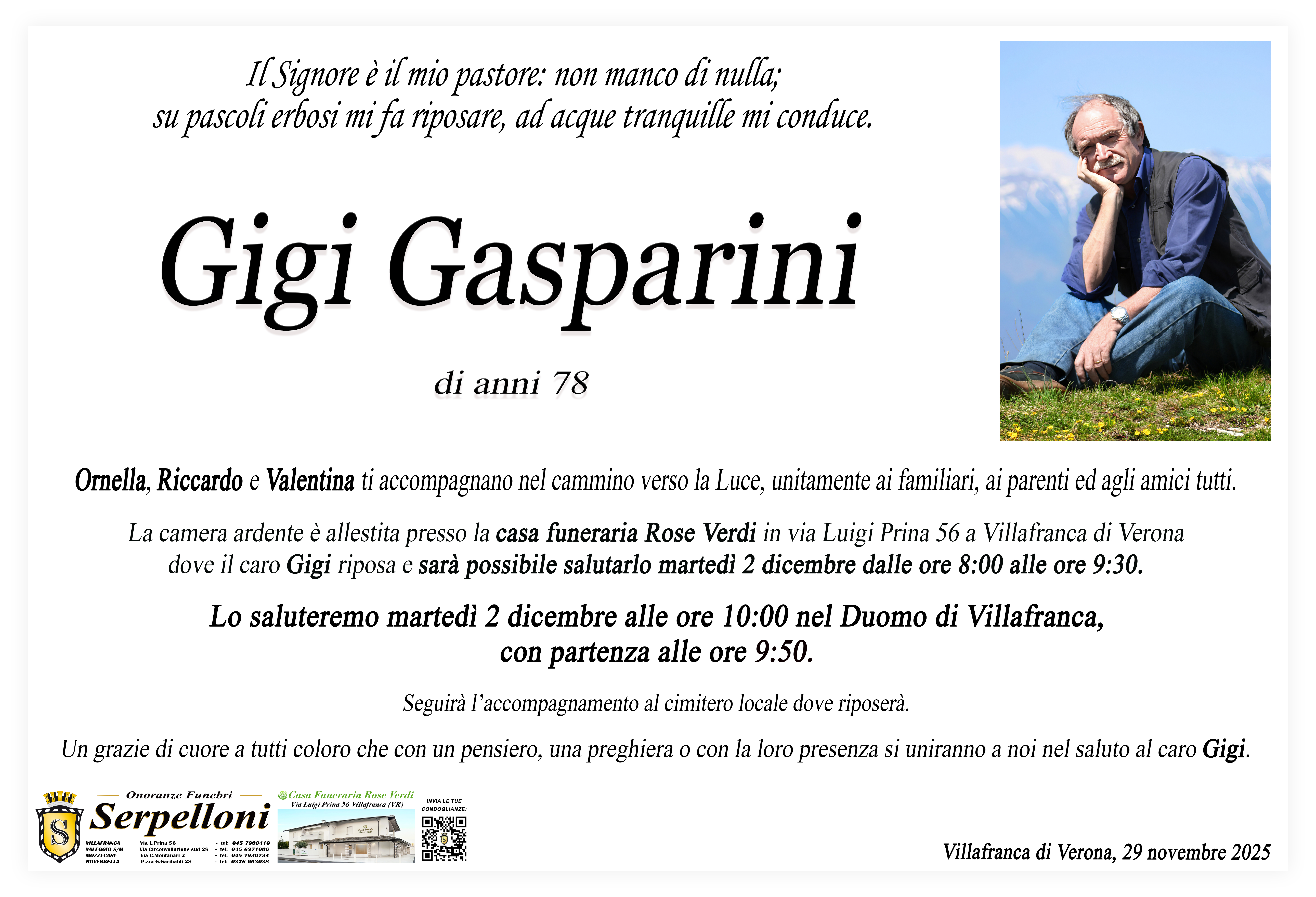 Scopri di più sull'articolo Gigi Gasparini