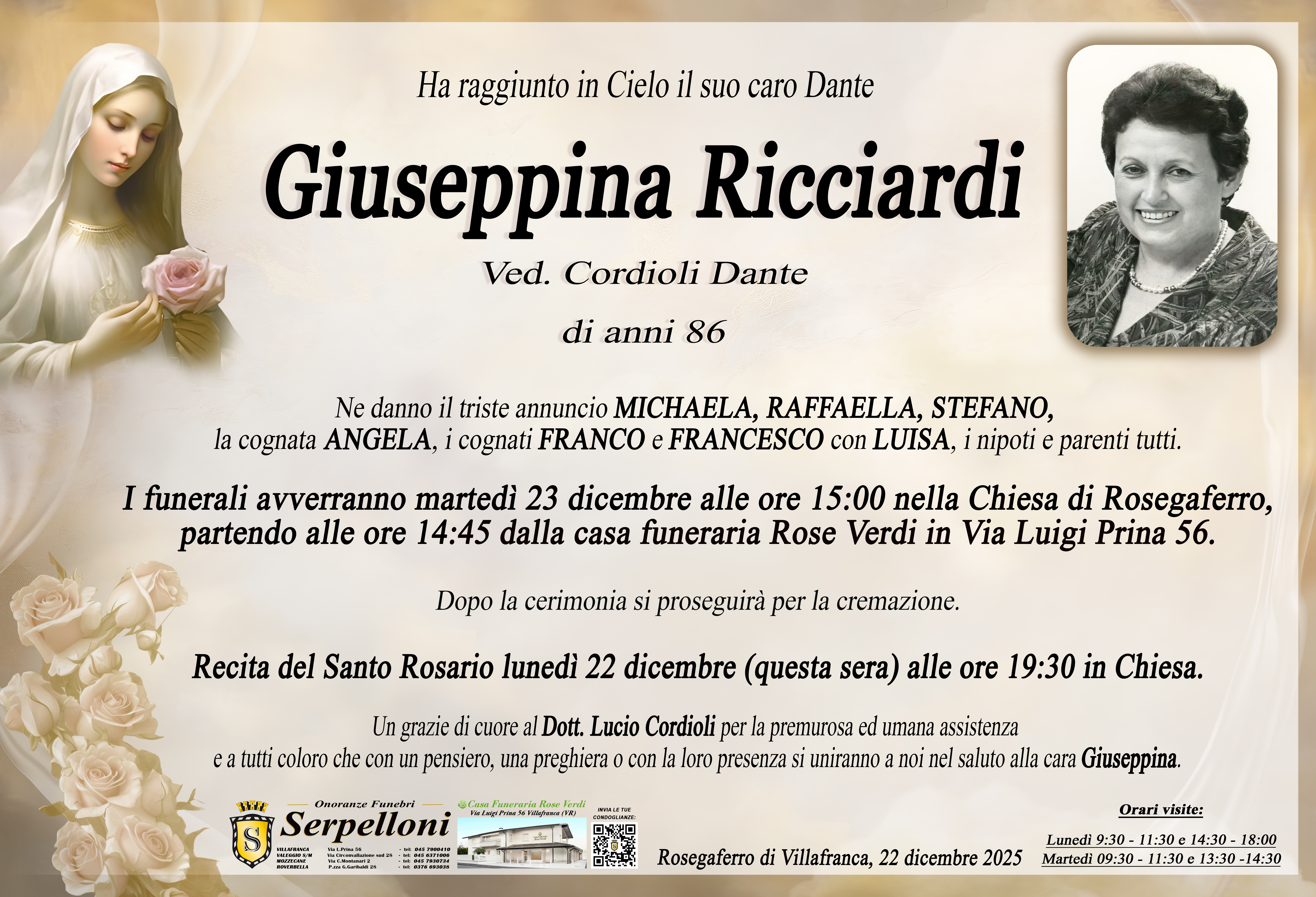 Scopri di più sull'articolo Giuseppina Ricciardi