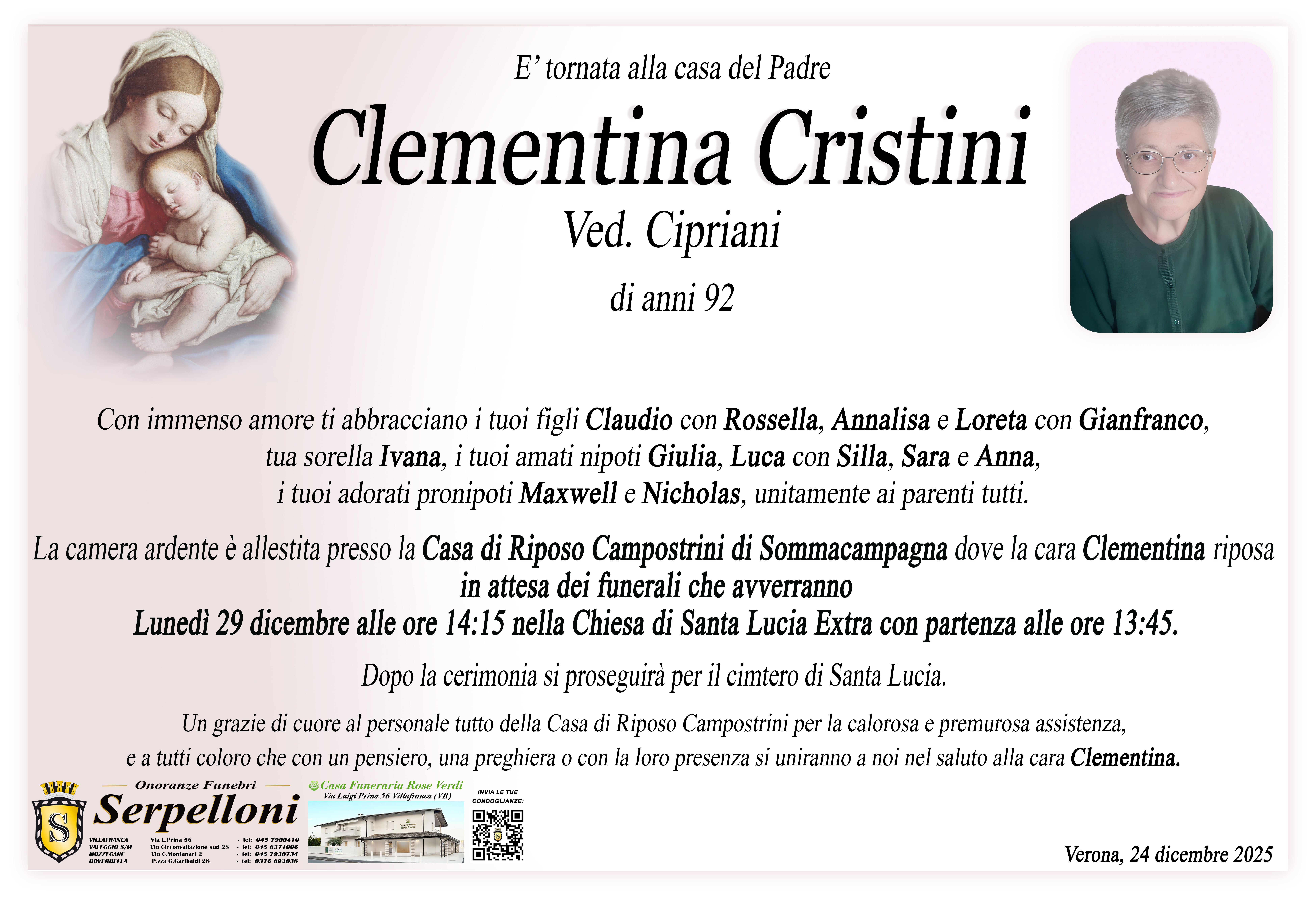 Scopri di più sull'articolo Clementina Cristini
