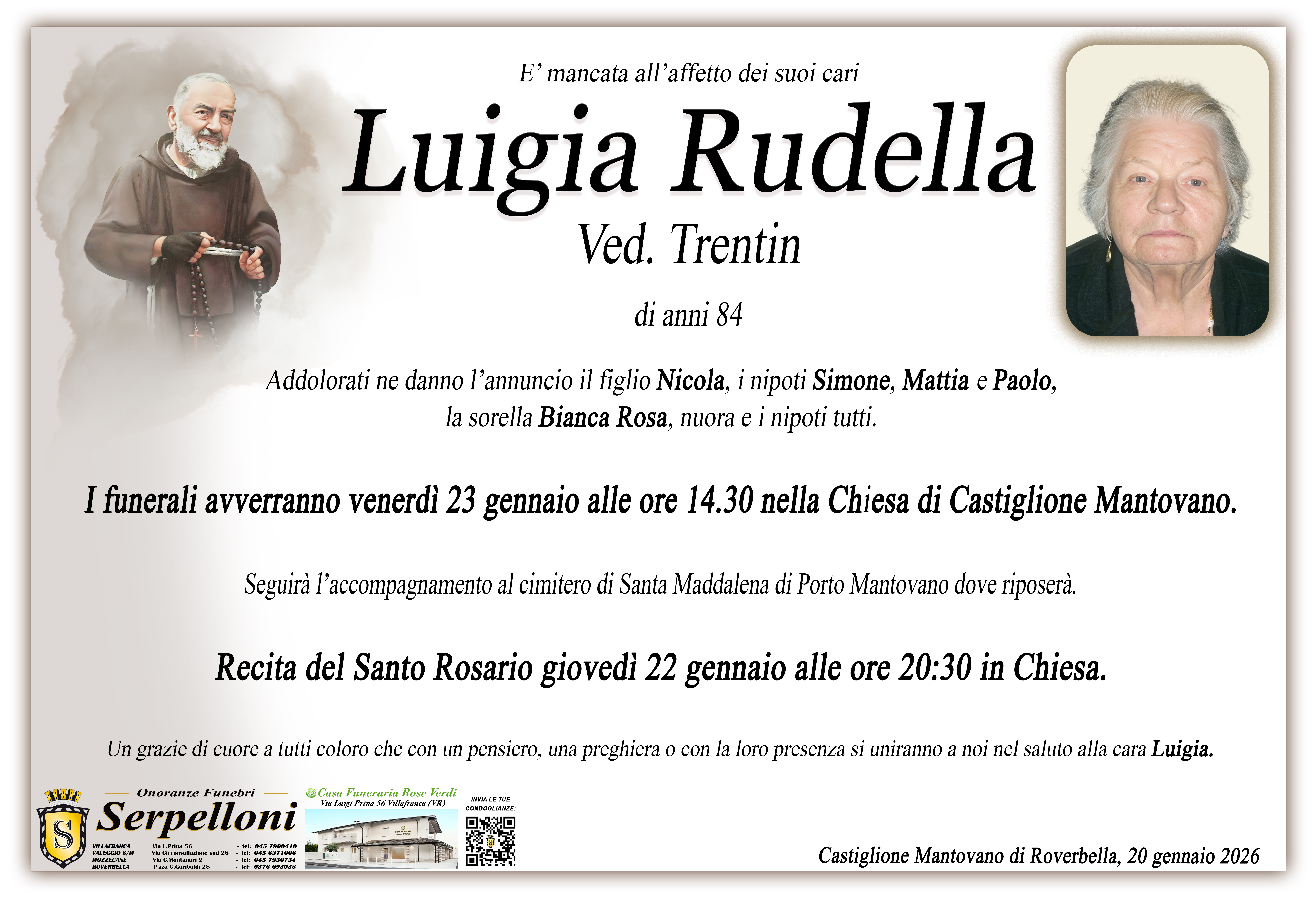 Scopri di più sull'articolo Luigia Rudella