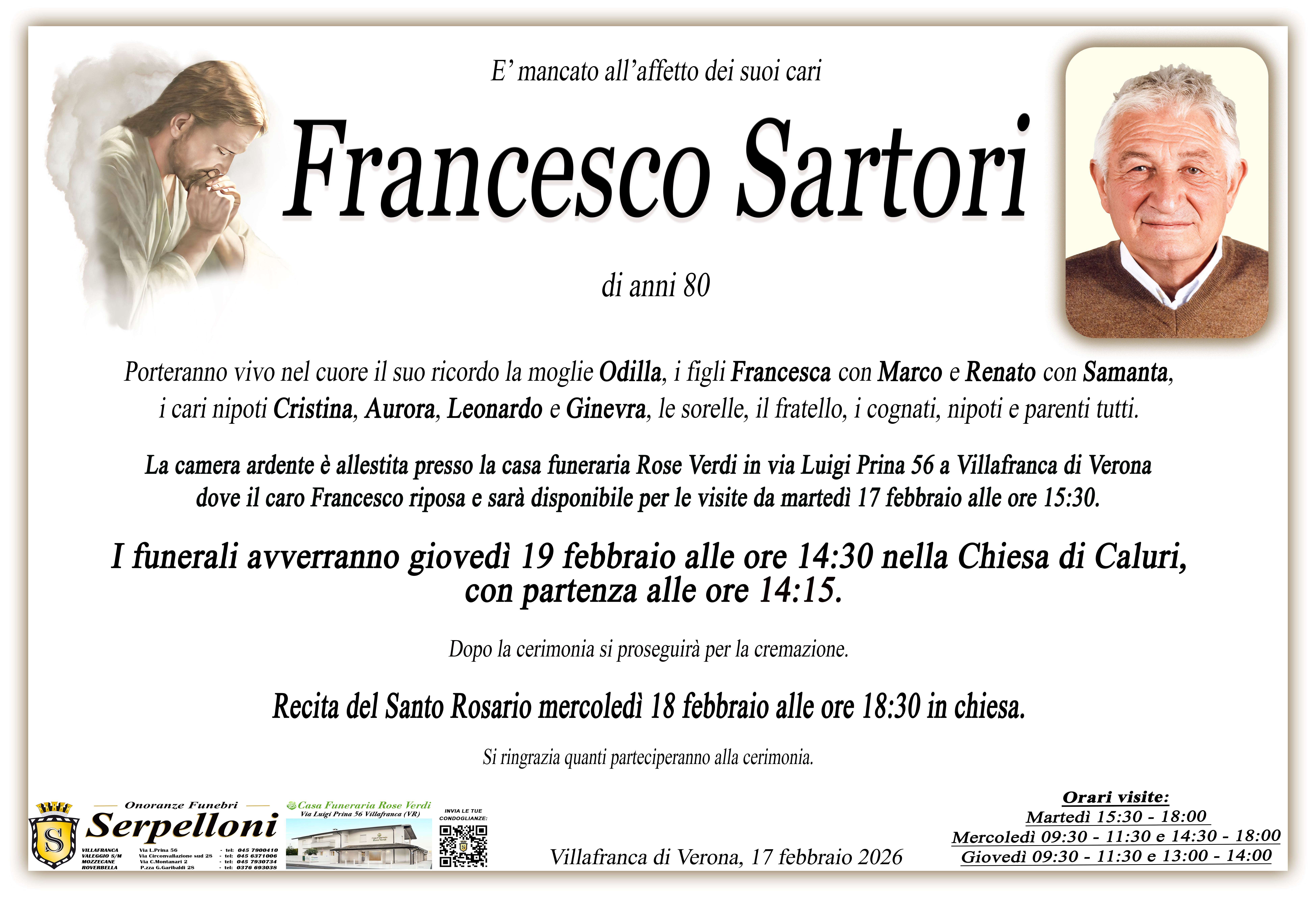 Scopri di più sull'articolo Francesco Sartori