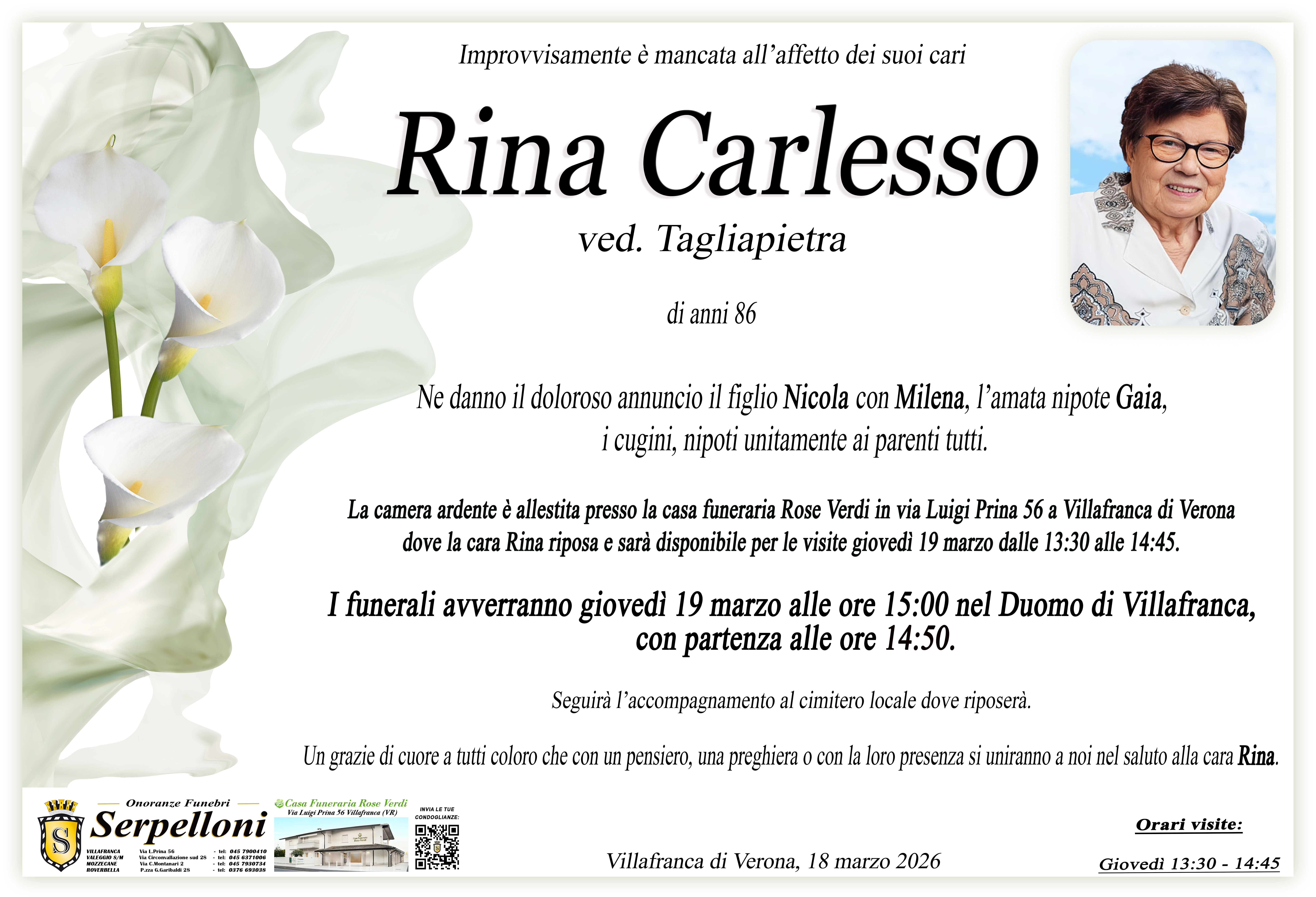 Scopri di più sull'articolo Rina Carlesso