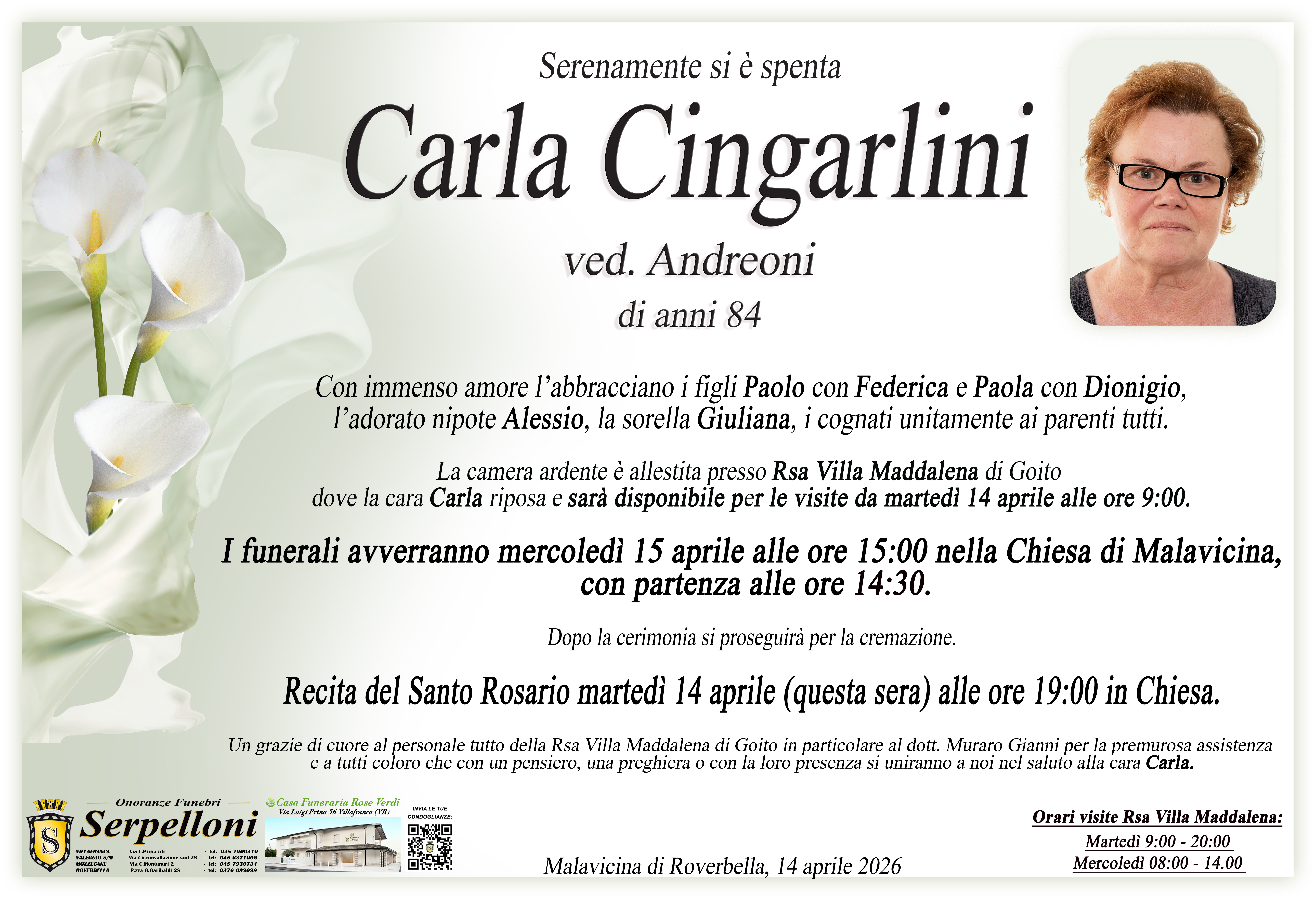 Scopri di più sull'articolo Carla Cingarlini