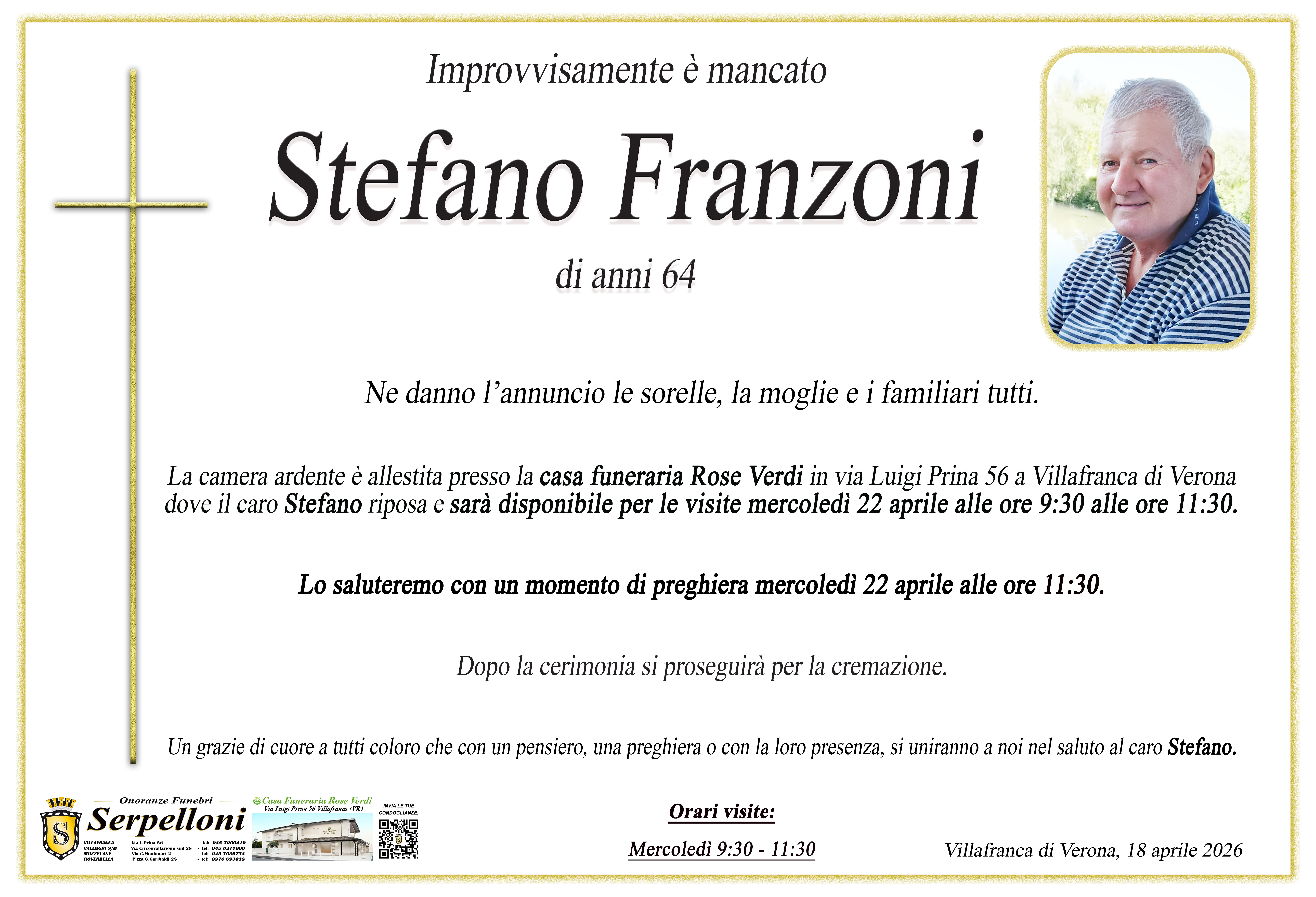 Scopri di più sull'articolo Stefano Franzoni