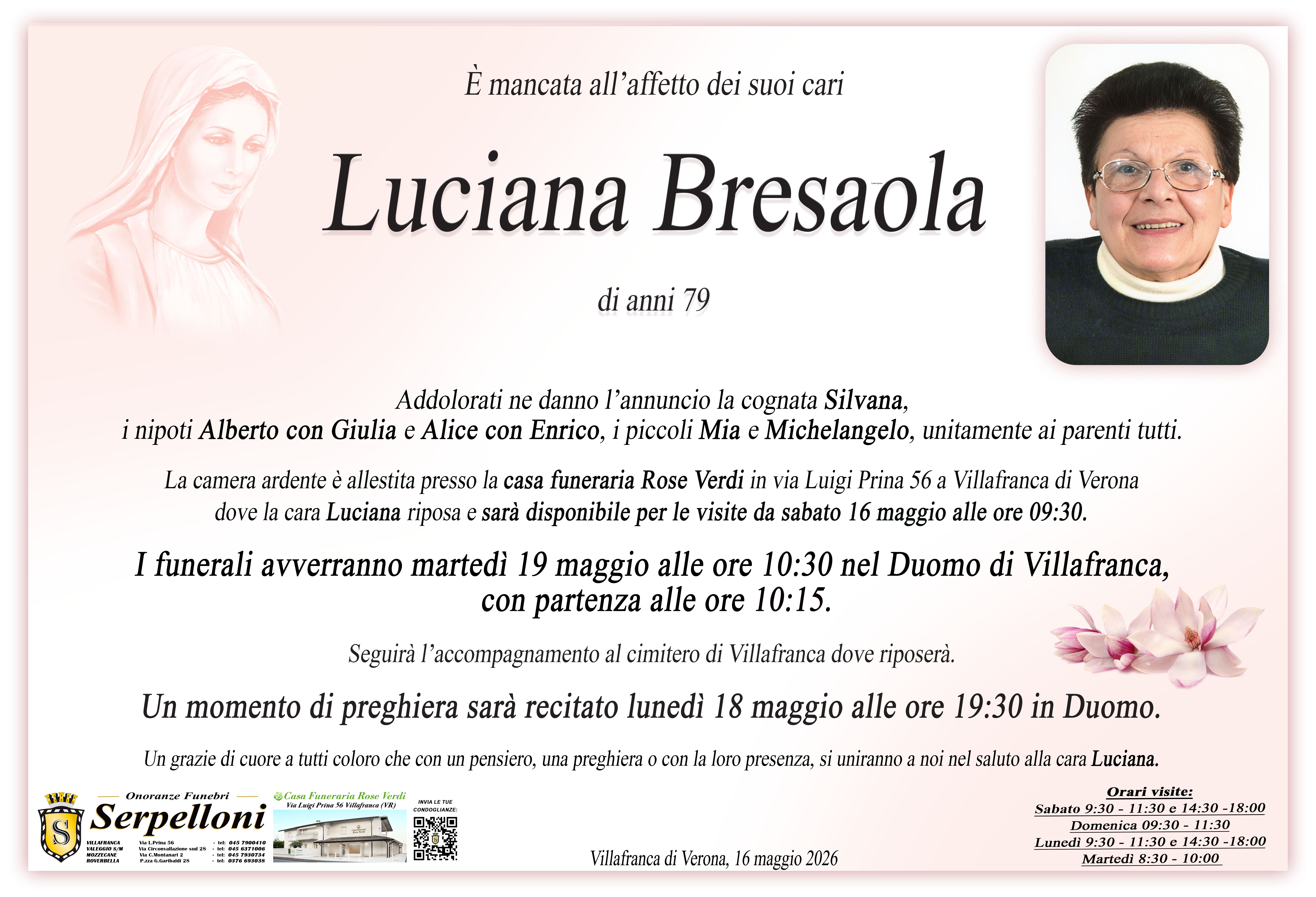 Scopri di più sull'articolo Luciana Bresaola