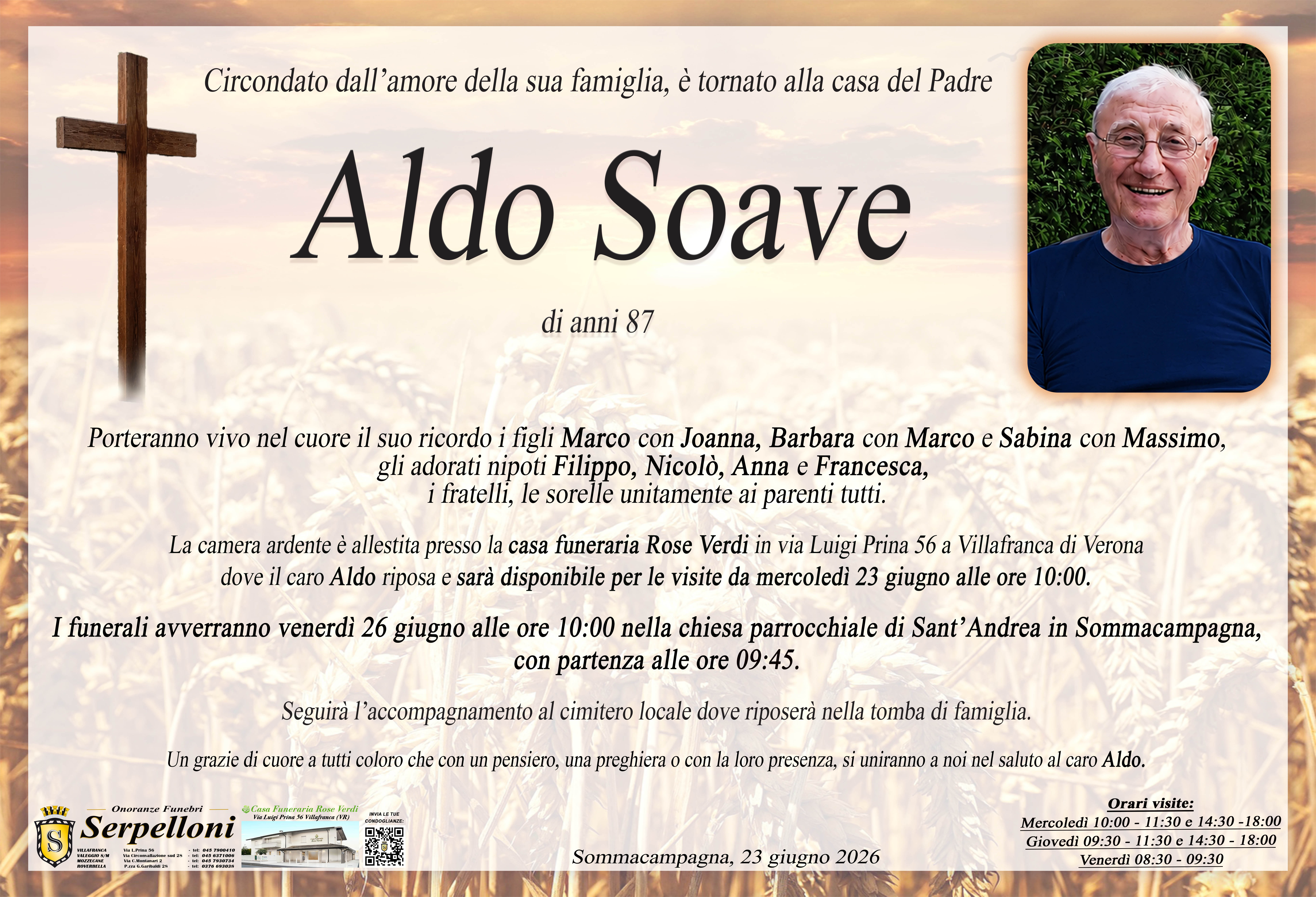Scopri di più sull'articolo Aldo Soave