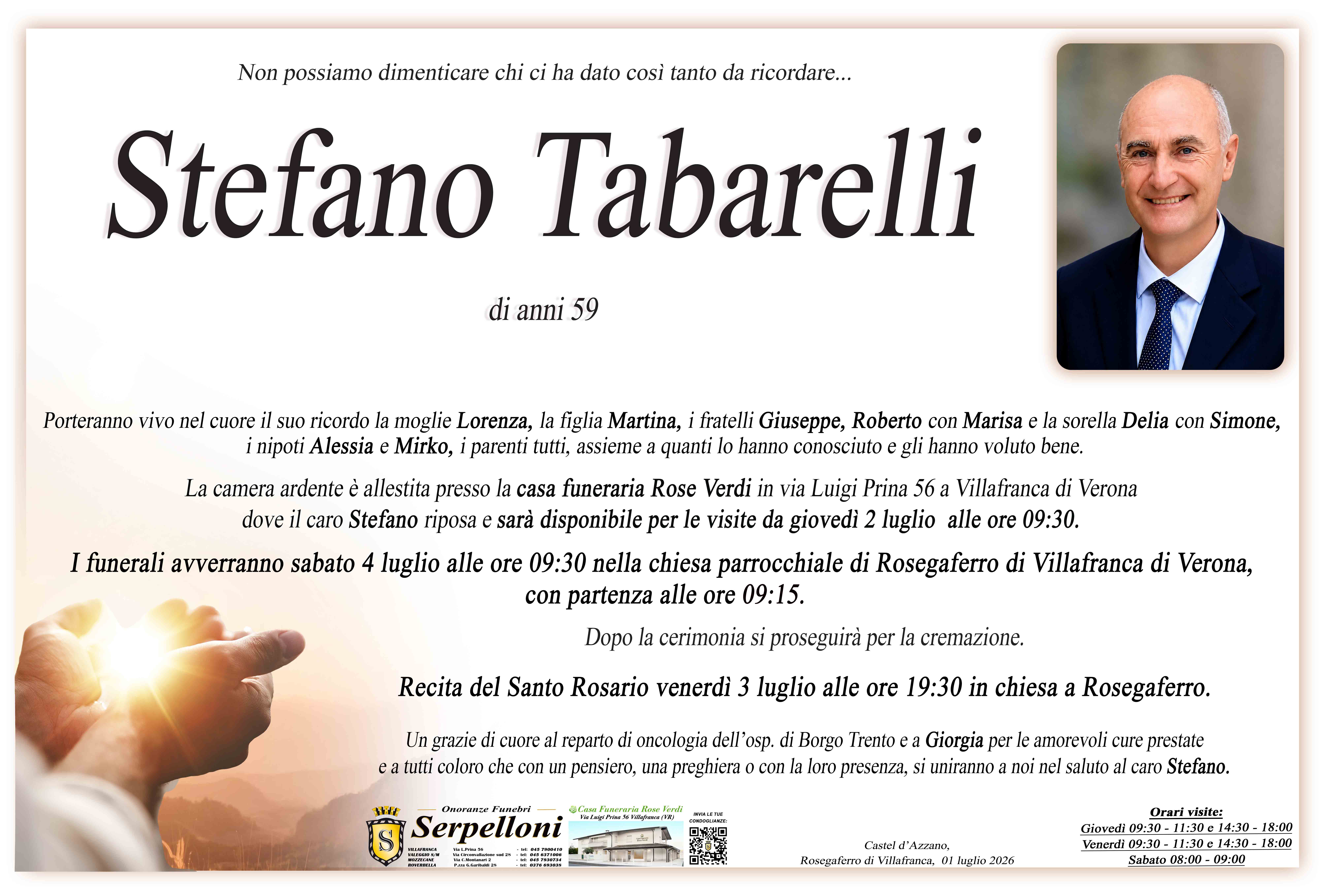 Scopri di più sull'articolo Stefano Tabarelli
