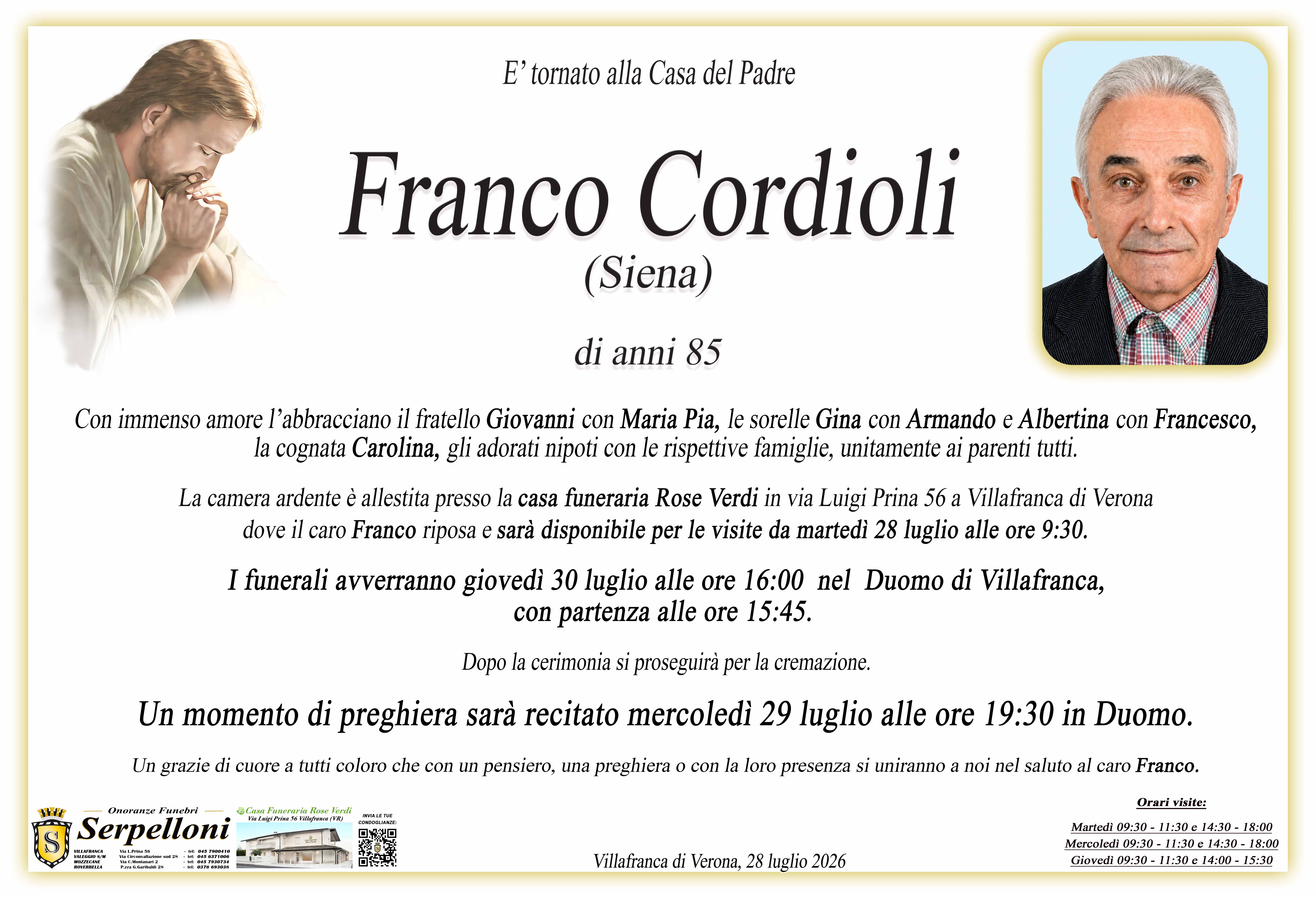 Scopri di più sull'articolo Franco Cordioli
