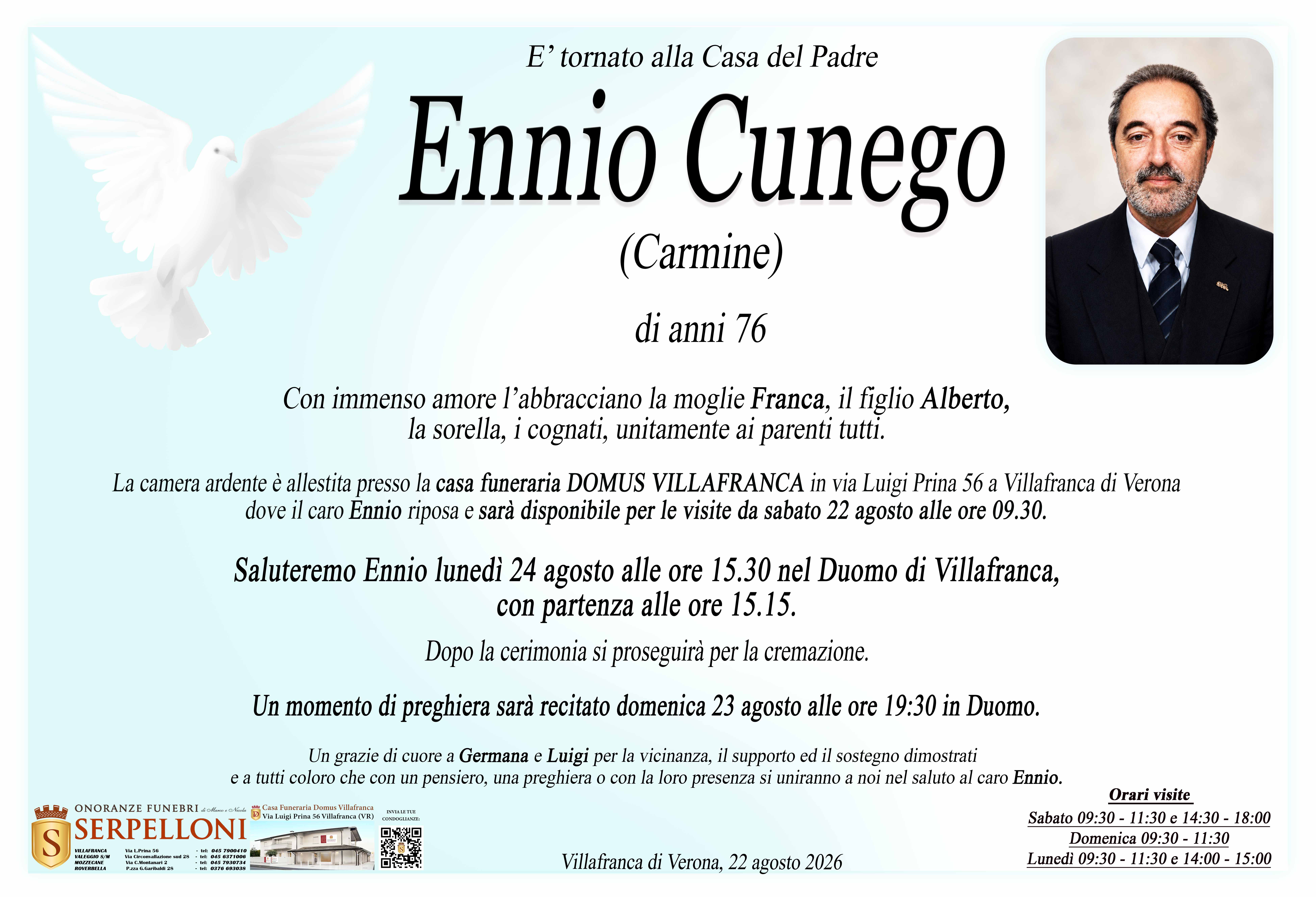 Scopri di più sull'articolo Ennio Cunego