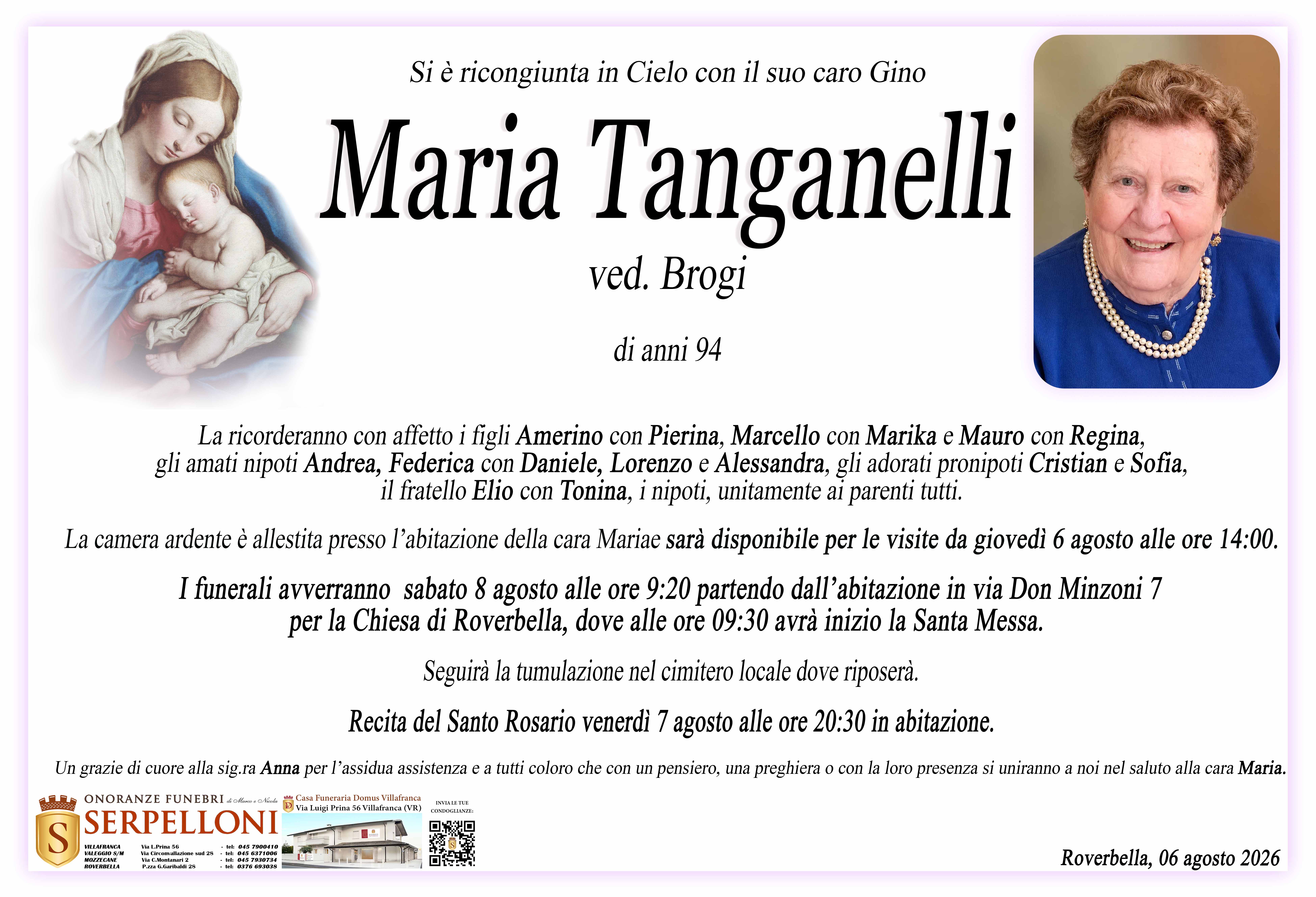 Scopri di più sull'articolo Maria Tanganelli